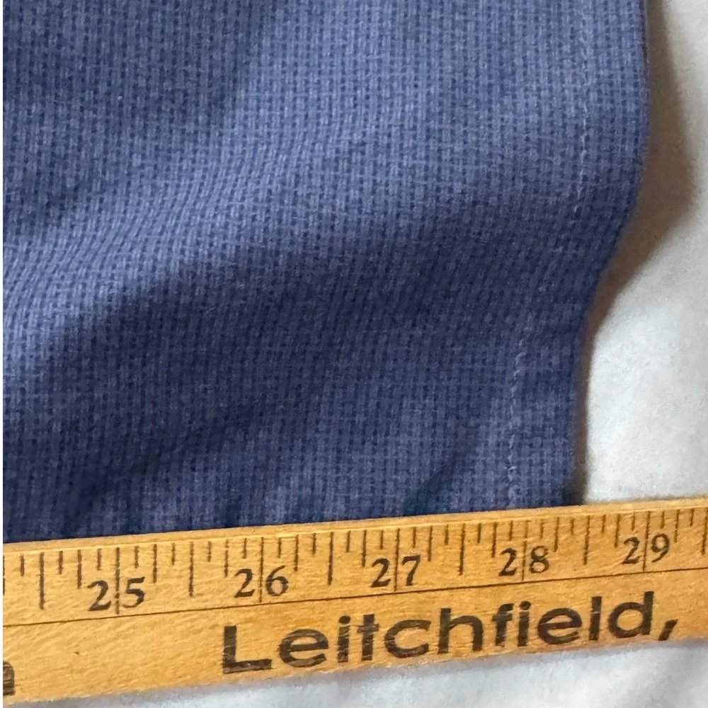 AG Adriano Goldschmied Everett Slim Straight Blue Textured Pants 36x34 (39x28.5)